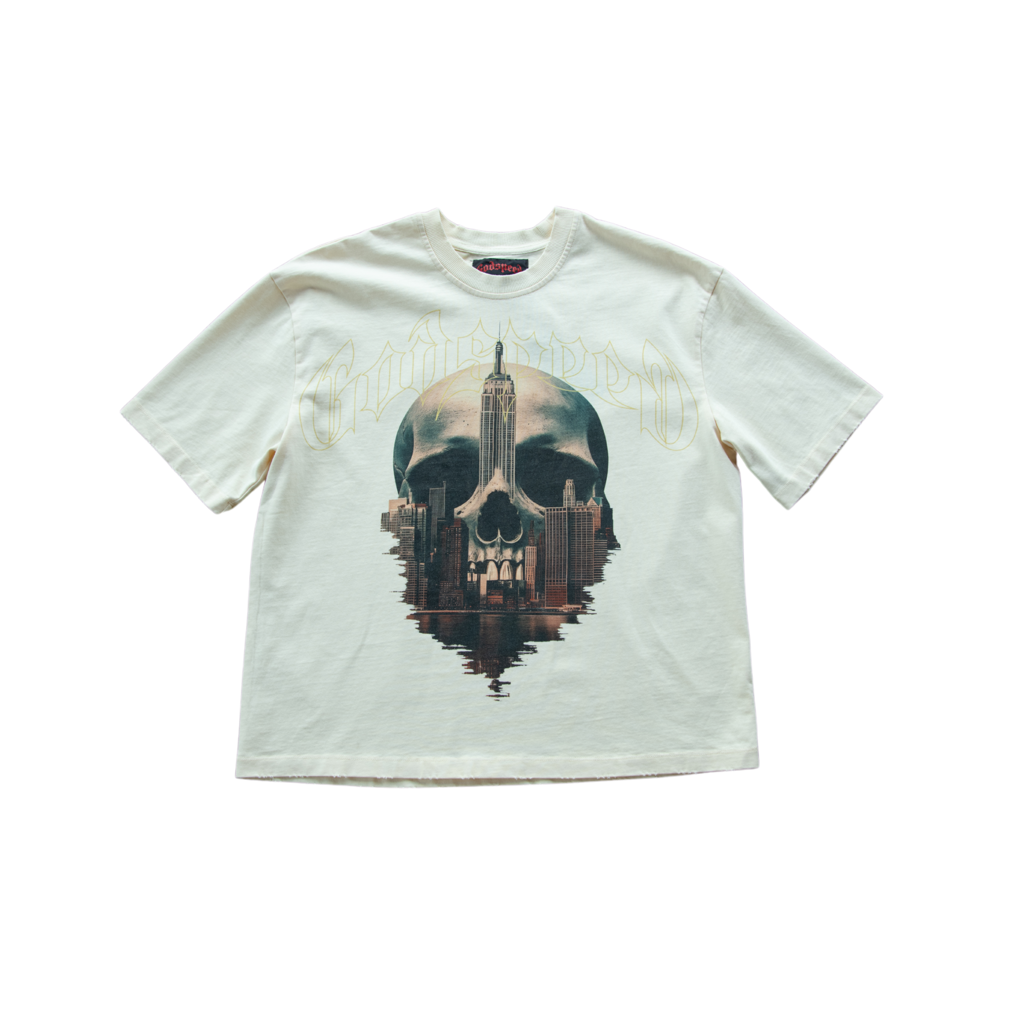 Godspeed Skyline Tee (Bone Wash) - Godspeed