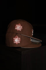 New Era Houston Astros 2022 World Series Side Patch Fitted (Walnut) - New Era
