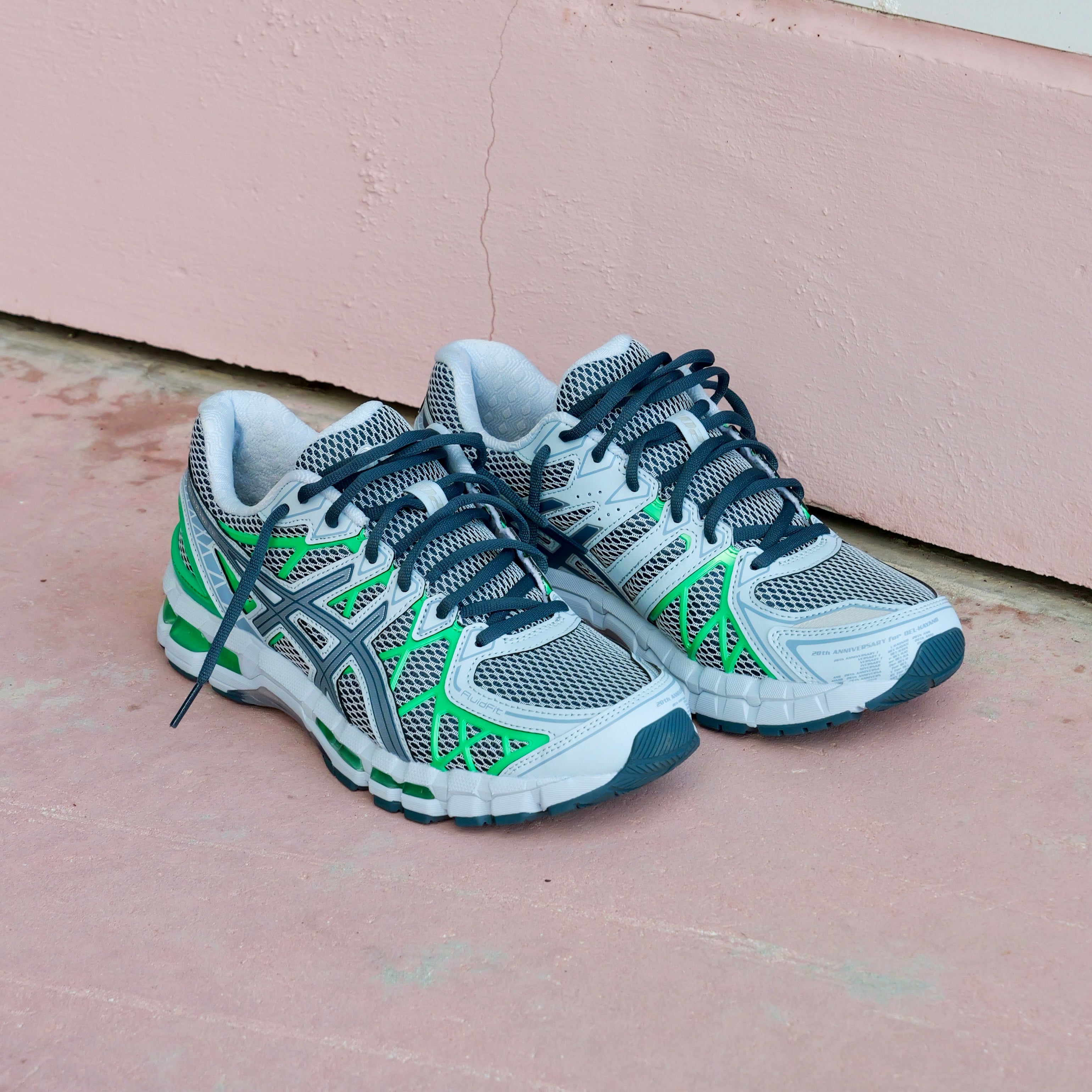 Mens Asics Gel-Kayano 20 (Storm/Cloud Cilantro) - Asics