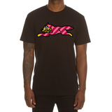 Icecream Yikes Stripes S/S Tee (Black) - Ice Cream