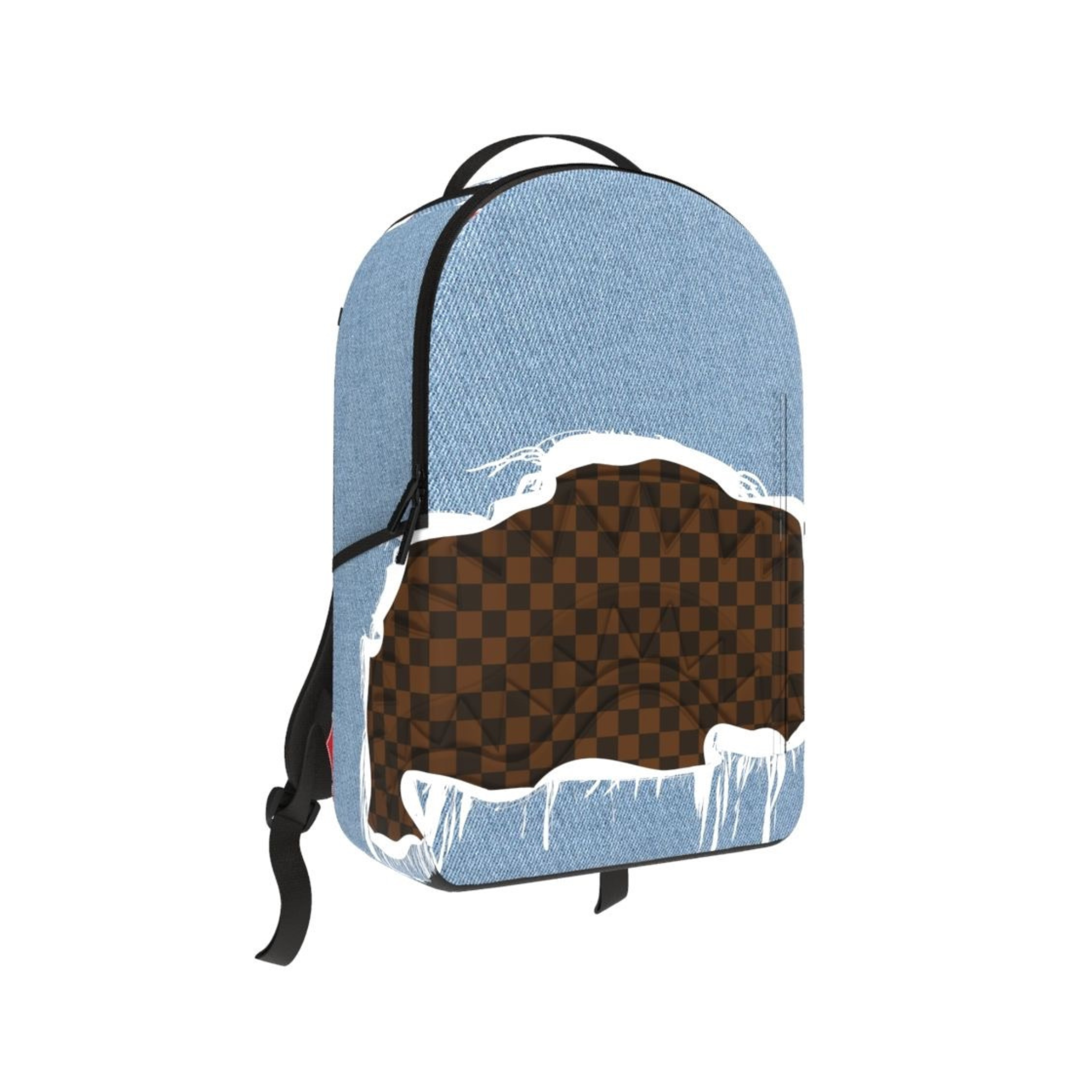 Sprayground "DENIM SHARK BITE" DLXSV Backpack - Sprayground