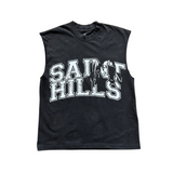 Saint Hills Wings Cut Sleeve Tee (Vintage Black)