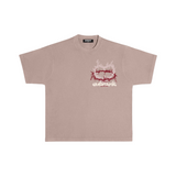 Outrank Real Ones Only Heavyweight Tee (Salmon)