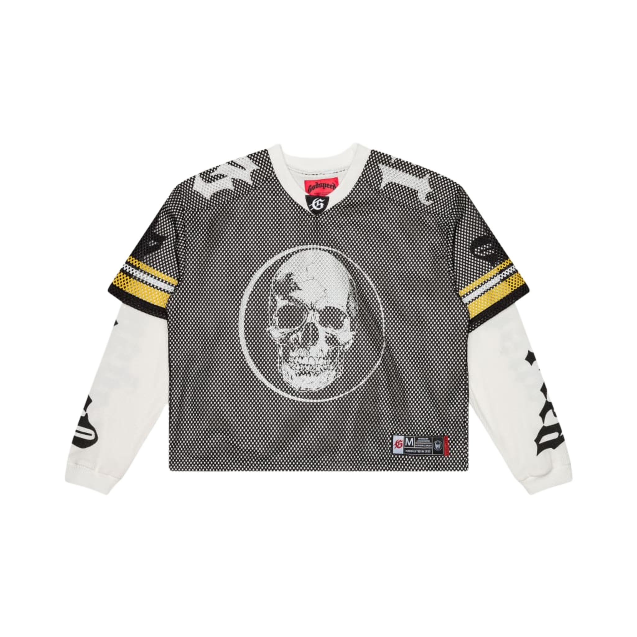 Godspeed TD Layered Jersey (Black/White/Yellow)