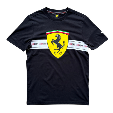 Puma Scuderia Ferrari Shield Tee (Black) - Puma