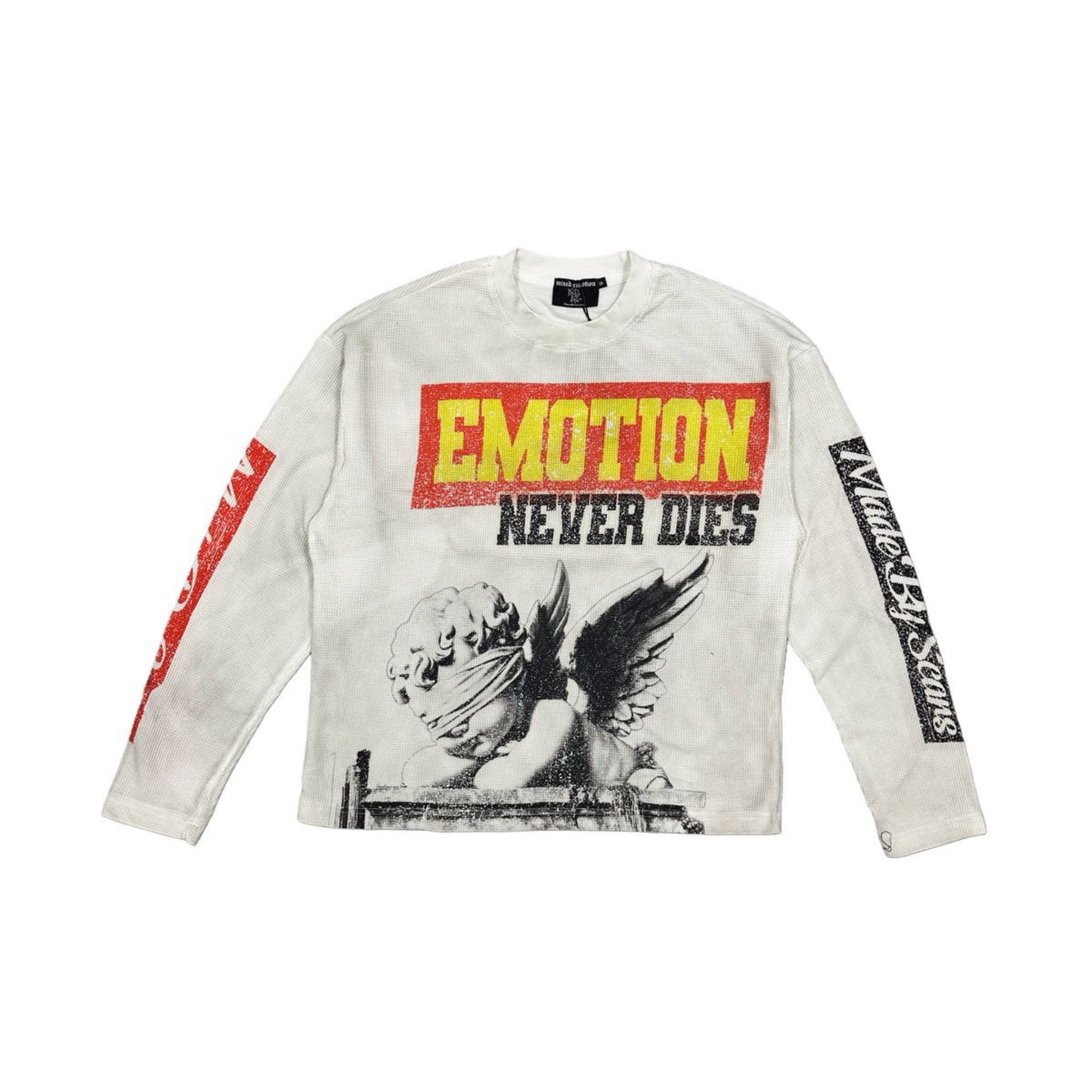 Mixed Emotion "Dreams" LS Tee (White)