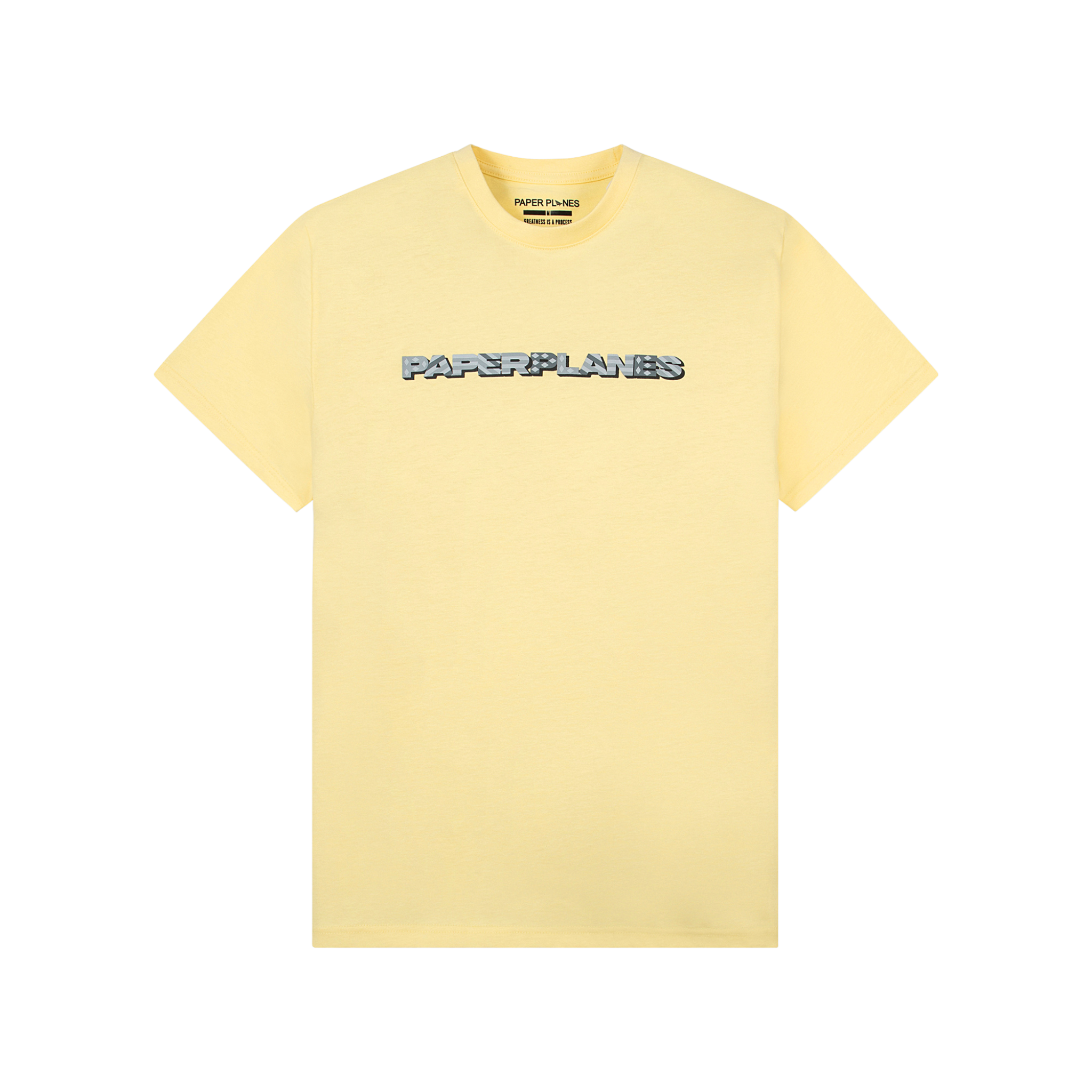 Paper Planes Diamond and Stripes Tee (Mellow Yellow)