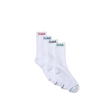DUAA Elite Sock 4-Pack (White)