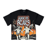 Mixed Emotion "Twin" Rhinestone Tee (Black) - Mixed Emotion