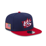 USA 2026 World Baseball Classic 9FIFTY A-Frame Snapback- Navy/Red