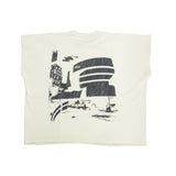 Rvs Labs "Artifact" Cut Off Wing-Tee (Cream) - Rvs Labs