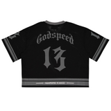 Godspeed "First Down Jersey" (Black/Grey) - Godspeed