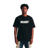 Memory Lane Scatter Logo Tee (Black)