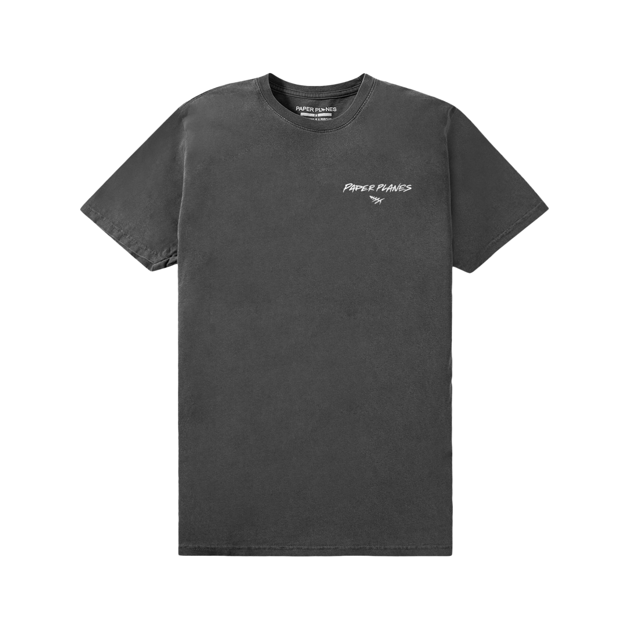 Paper Planes "LET ME BE GREAT" Tee (Washed Black) - Paper Plane