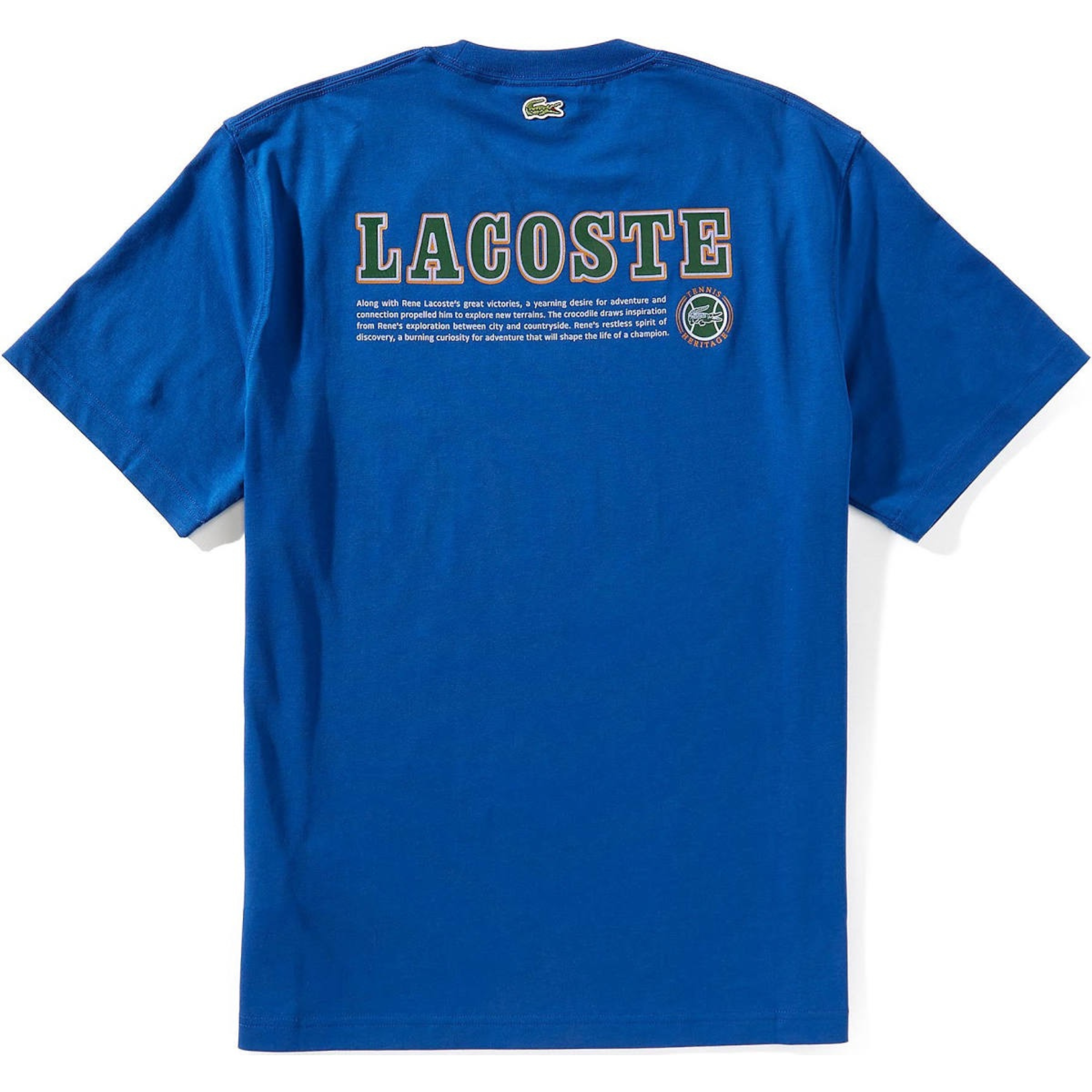 Lacoste Men's Tennis Tee (Royal) - Lacoste