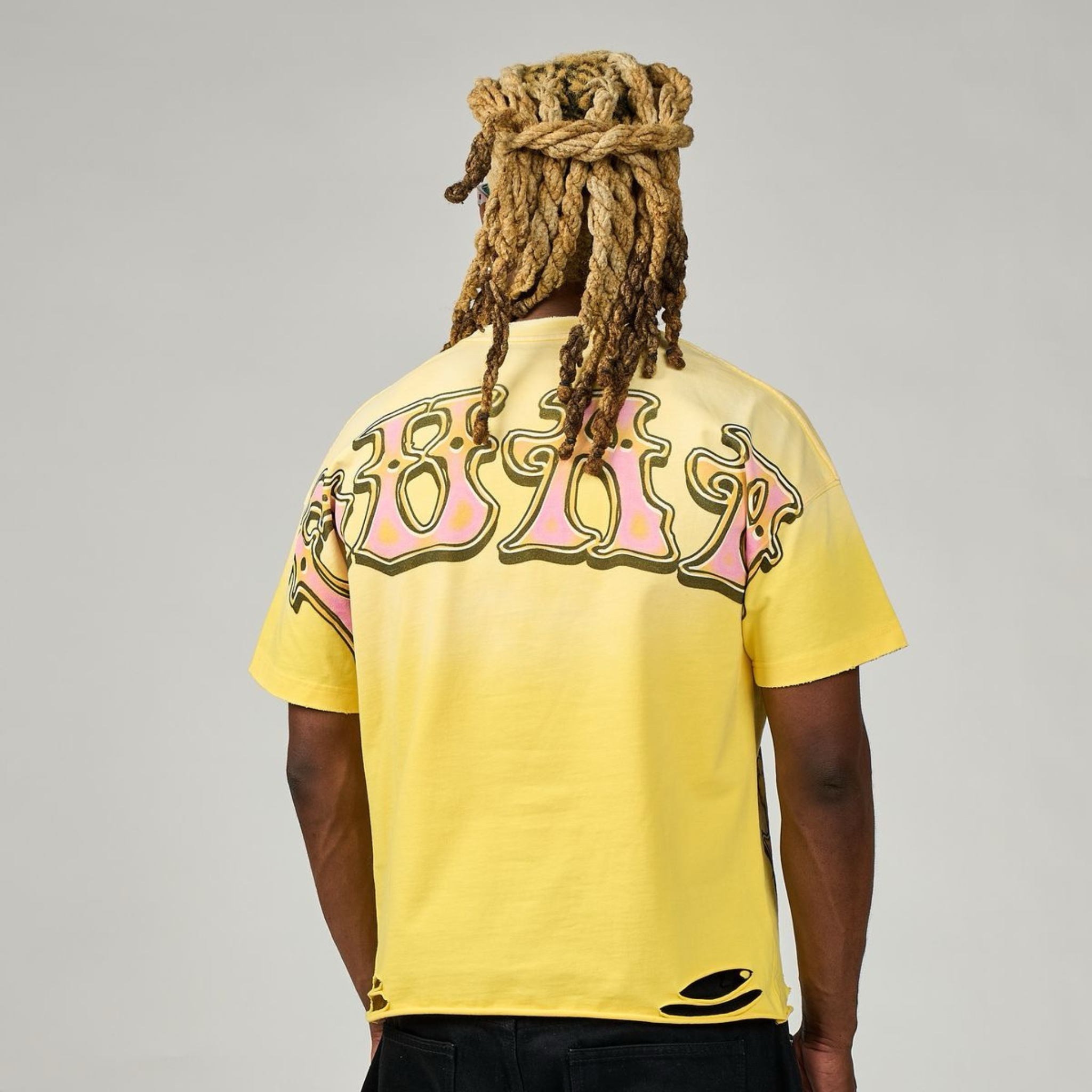 DUAA "Peace" SS Tee (Yellow) - DUAA