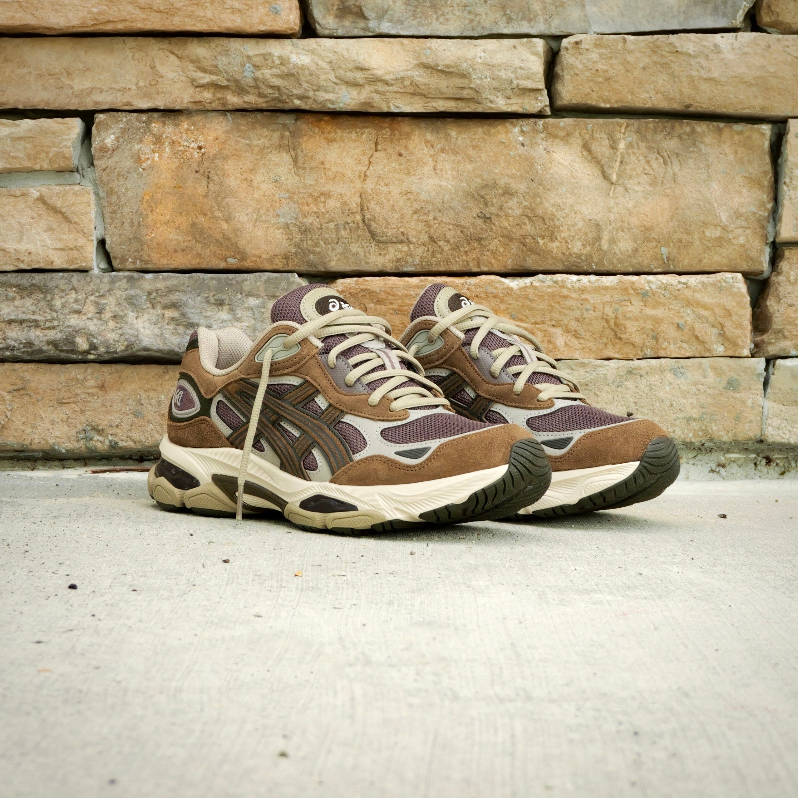 Mens Asics Gel-NYC 2.0 (Cocoa Powder/Brown Storm)
