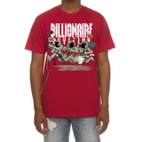 Billionaire Boys Club "Now Boarding" SS Tee (Chili Pepper)