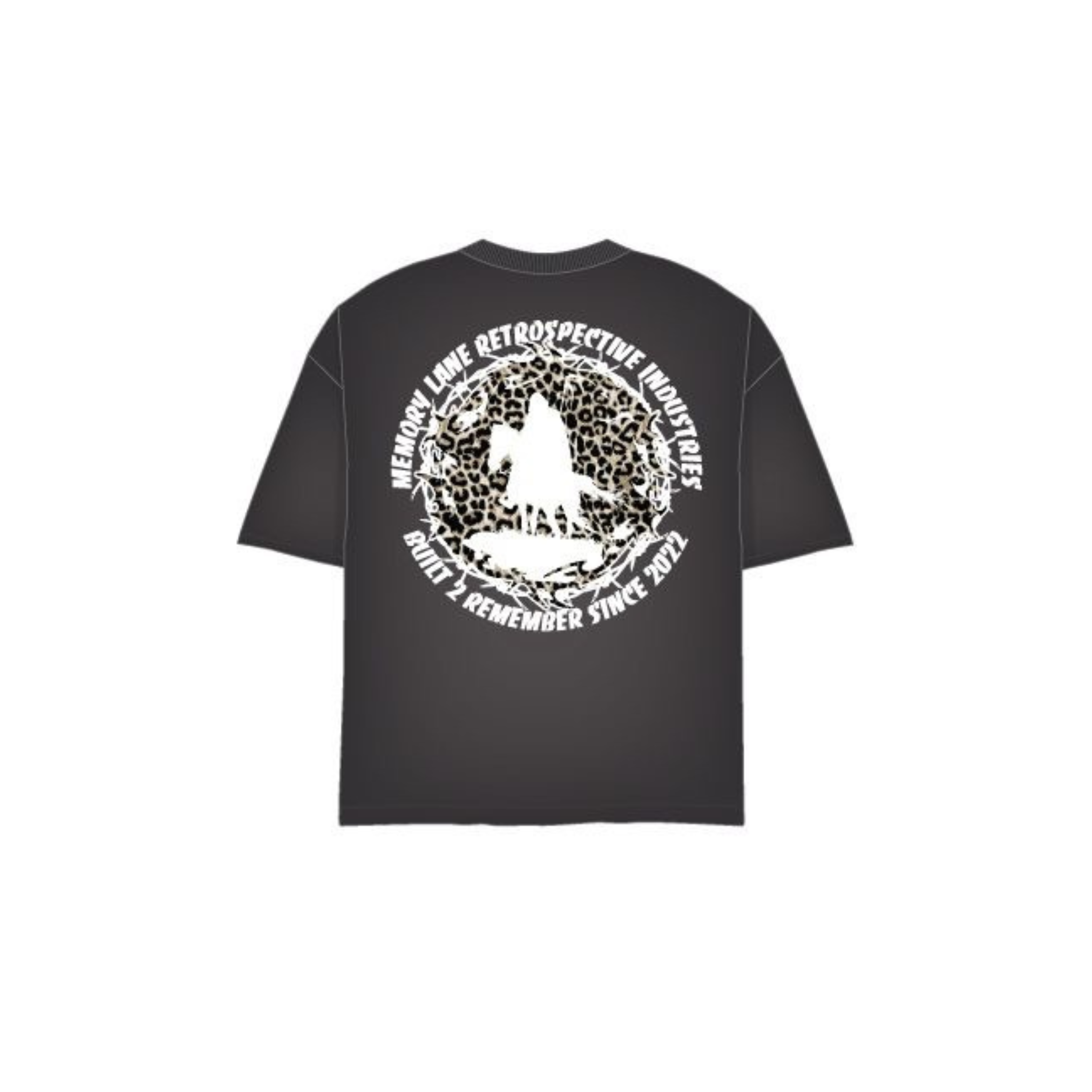 Memory Lane "Retro Star" Tee (Vintage Gray)