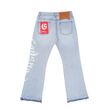 Godspeed "OG Logo" Flared Denim (Blue) - Godspeed