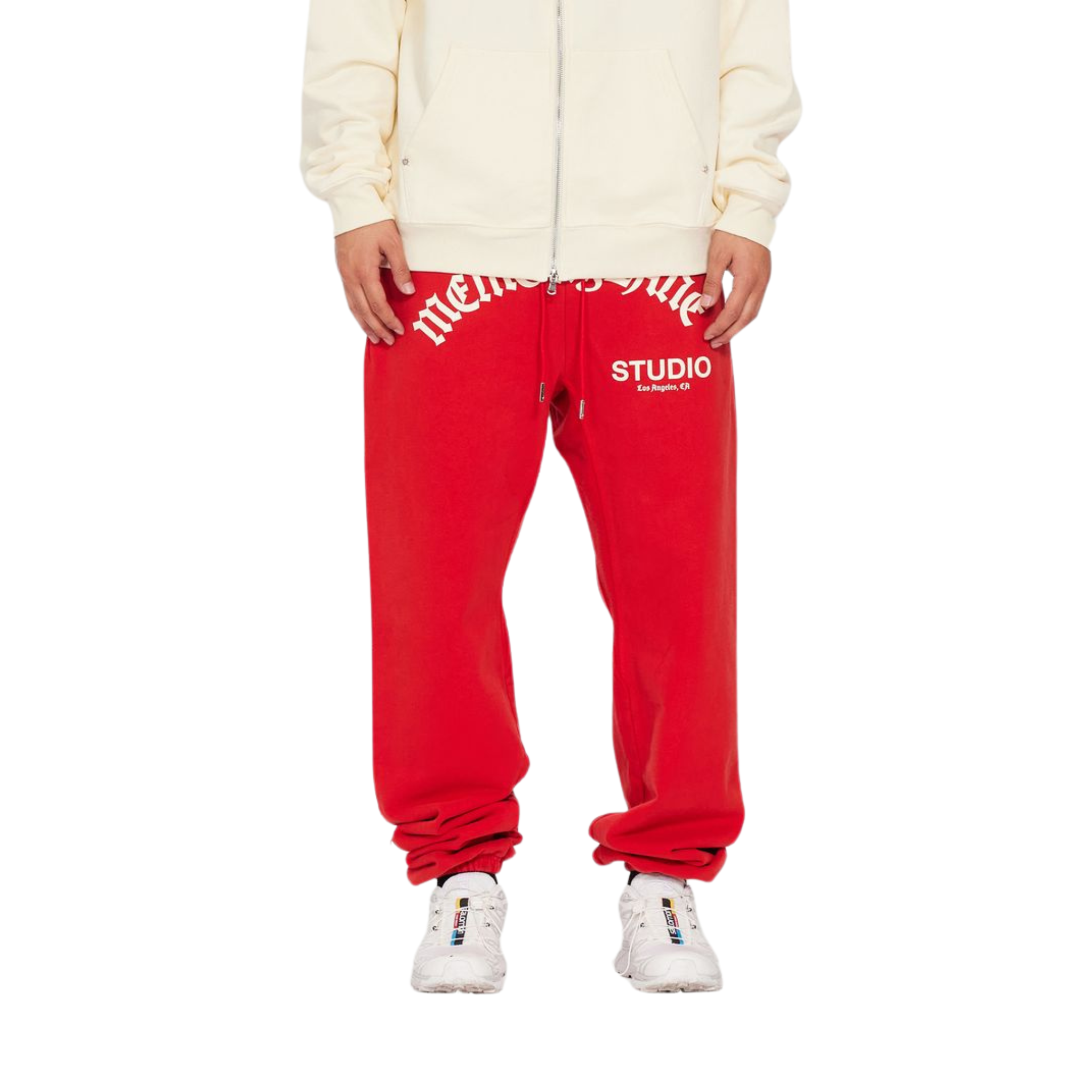 Memory Lane Studio Sweatpants (Deep Red)