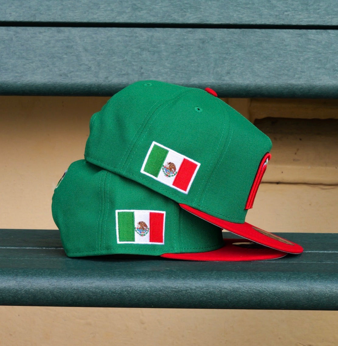 New Era Mexico 2026 World Baseball Classic 9FIFTY A-Frame Snapback- Green - New Era