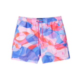 Psycho Bunny Norridge All Over Print Swim Trunk (Pink Glow)