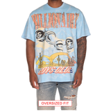 Billionaire Boys "Rushmore" SS Knit (Oversized) (Baltic Sea)