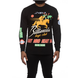 Billionaire Boys Club "Celestial" LS Knit (Black)