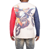 Billionaire Boys Club BB Ride Stables LS Knit (Whisper White)