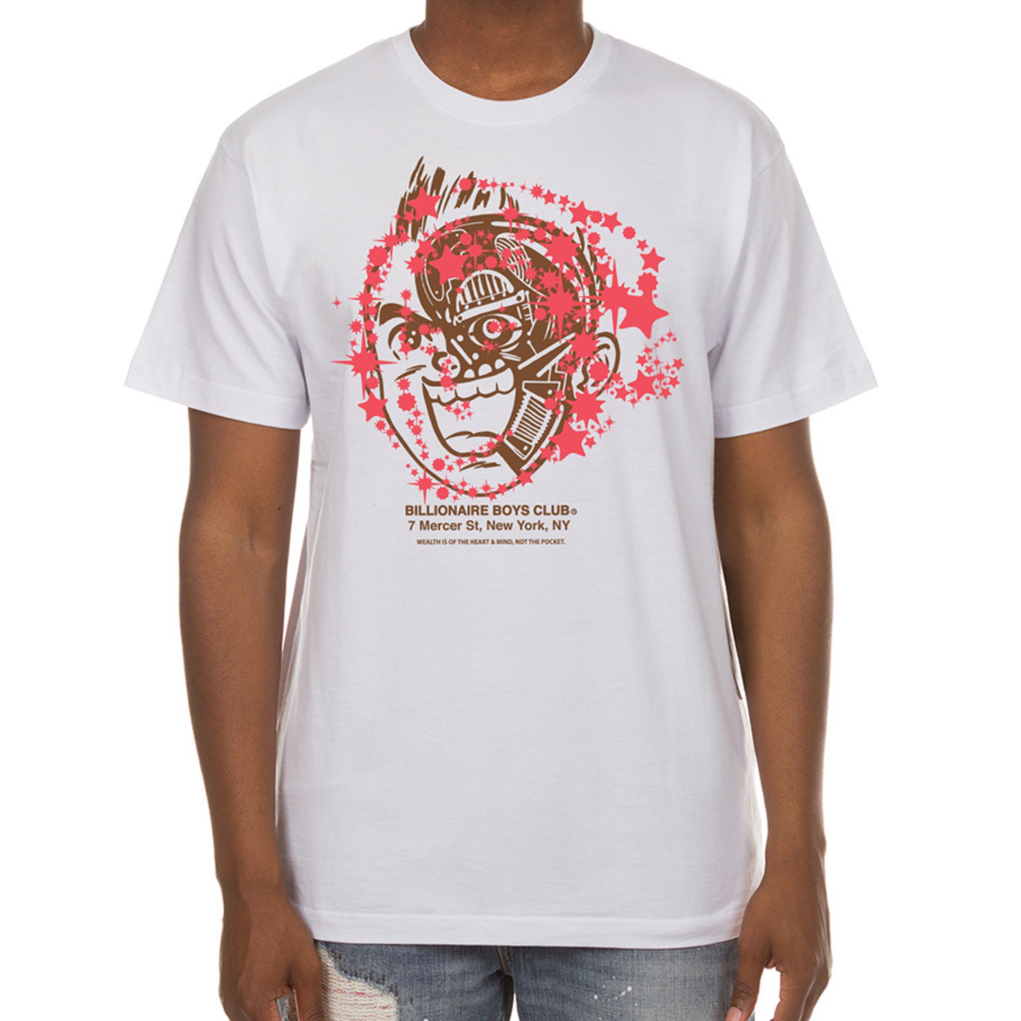 Billionaire Boys Club BB Mecha SS Tee (Bleach White)