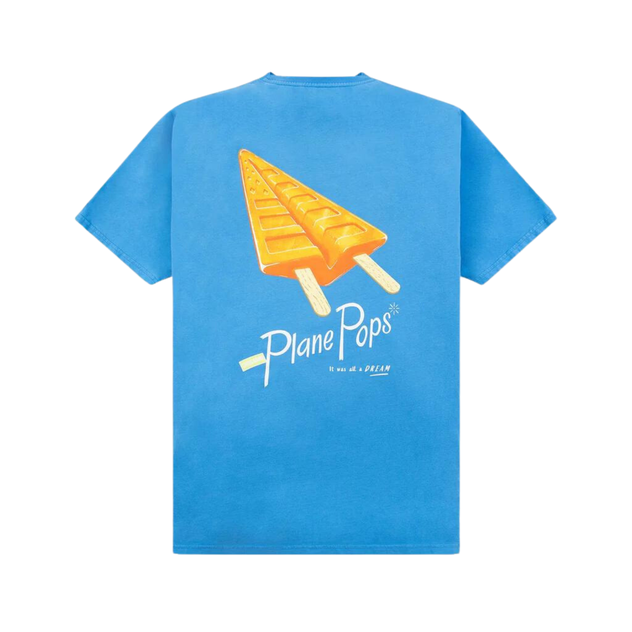 Paper Planes Blue Raspberry Plane Pops Tee (Azure Blue) - Paper Plane