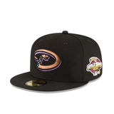 New Era Arizona Diamondbacks 2001 World Series Fitted Cap (Black/Multi)