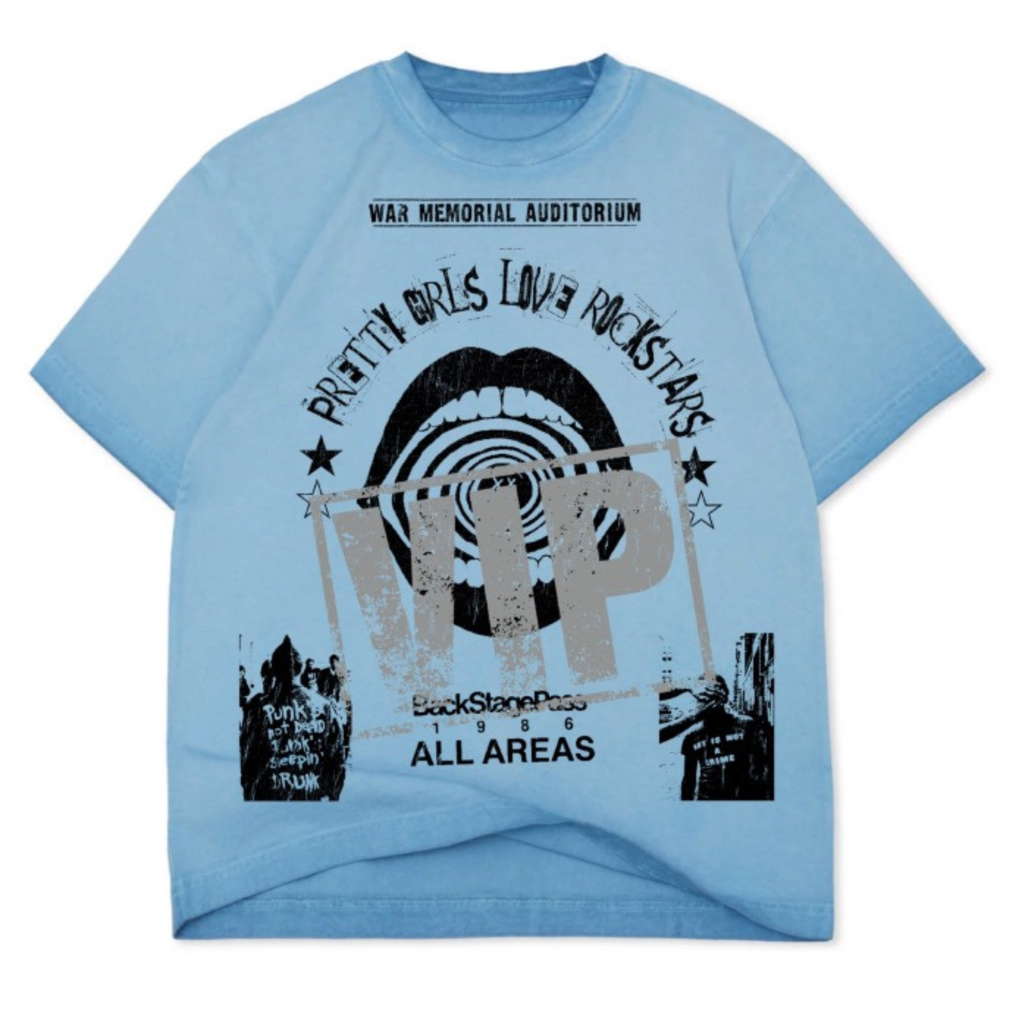 KOFL "Grungy" SS Tee (Blue Hazel)
