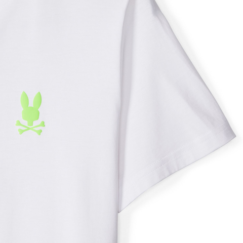 Psycho Bunny Sloan Back Graphic Tee (White)