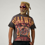 DUAA "Flame Shot" SS Tee (Black) - DUAA