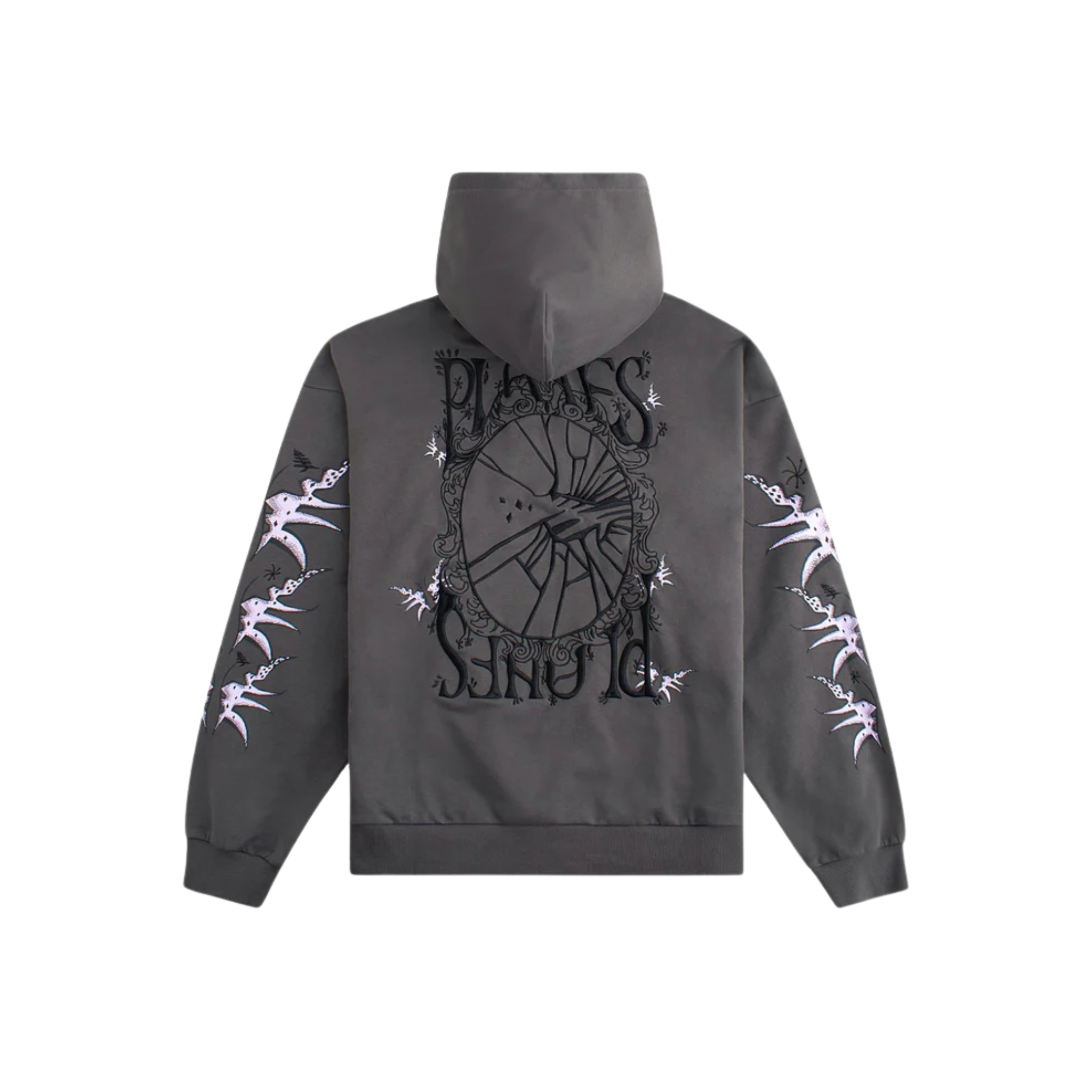 Paper Planes Mirror Hoodie (Washed Black)