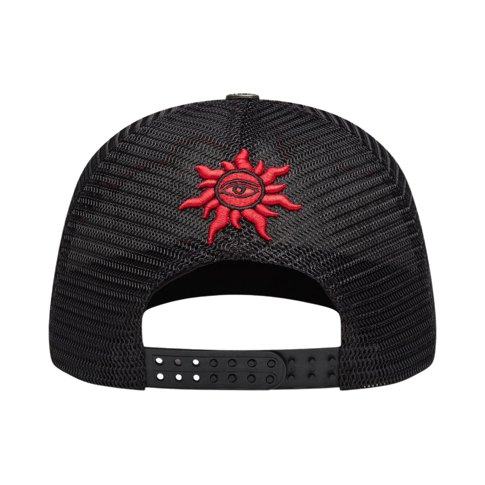 Godspeed GS Neo Trucker Hat (Black/Yellow/Red) - Godspeed