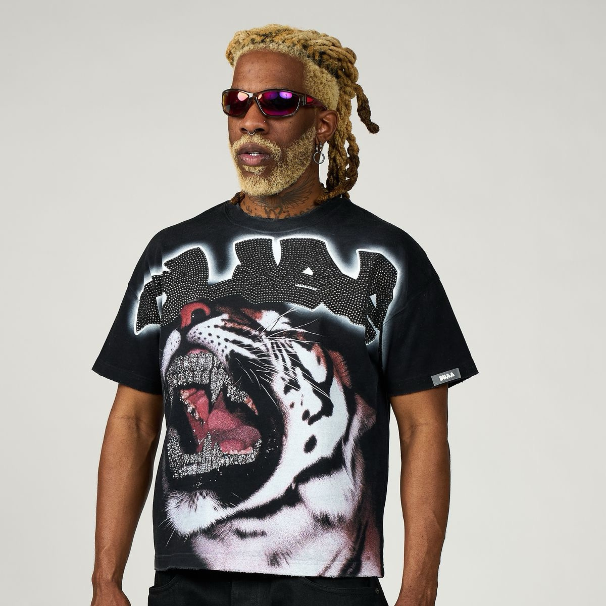 DUAA "Grill" SS Tee (Black) - DUAA