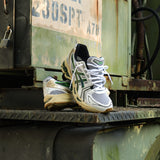 Mens Asics Gel-Kayano 14 (White/Hinoki Beige)