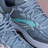Mens Saucony ProGrid Omni 9 (Grey/Teal)