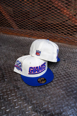 New Era New York Giants 100 Season Green UV (Off White/Royal) 59Fifty Fitted