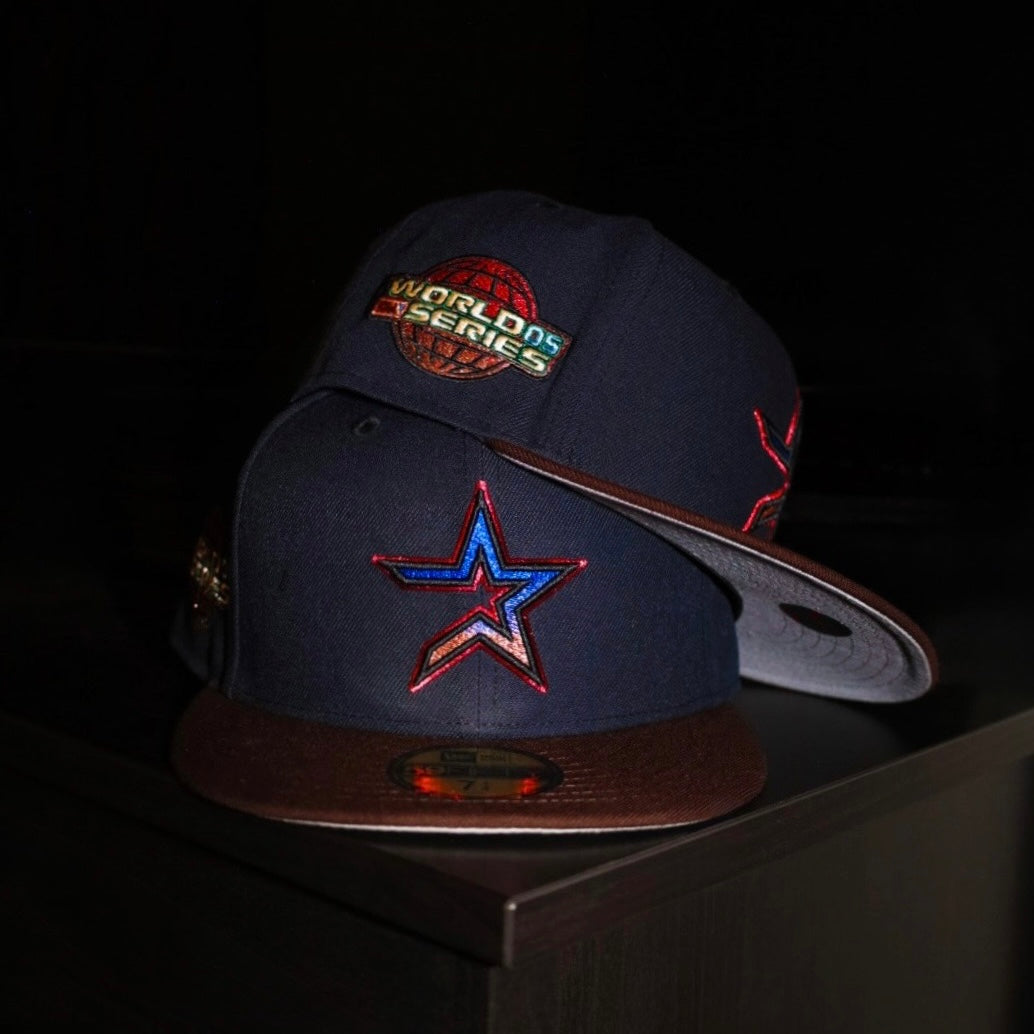 New Era Houston Astros 2005 World Series Side Patch Fitted (Navy) - ST New Era