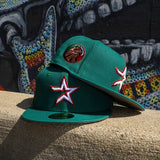New Era Houston Astros WBC Mexico Side Patch Grey UV 59Fifty Fitted (Black) - ST New Era