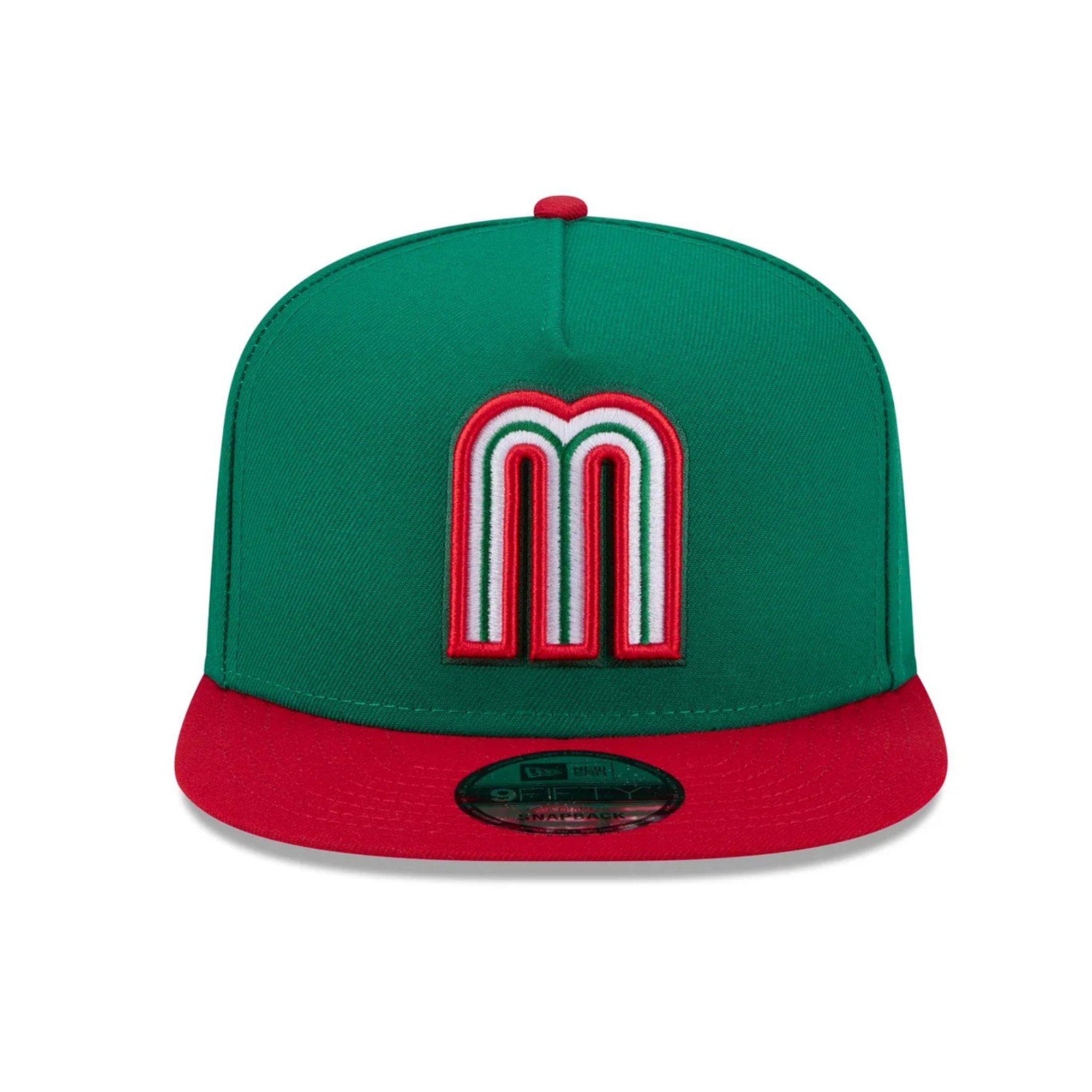 Mexico 2026 World Baseball Classic 9FIFTY A-Frame Snapback- Green - New Era