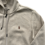 Polo Ralph Lauren Double Knit Full-Zip Hoodie (Beige)