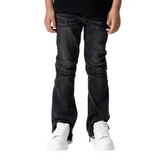 Kids Serenede "Nickel" Stacked Jeans (Grey)