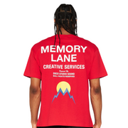 Memory Lane Blast Creative Services Tee (Red) - Memory Lane