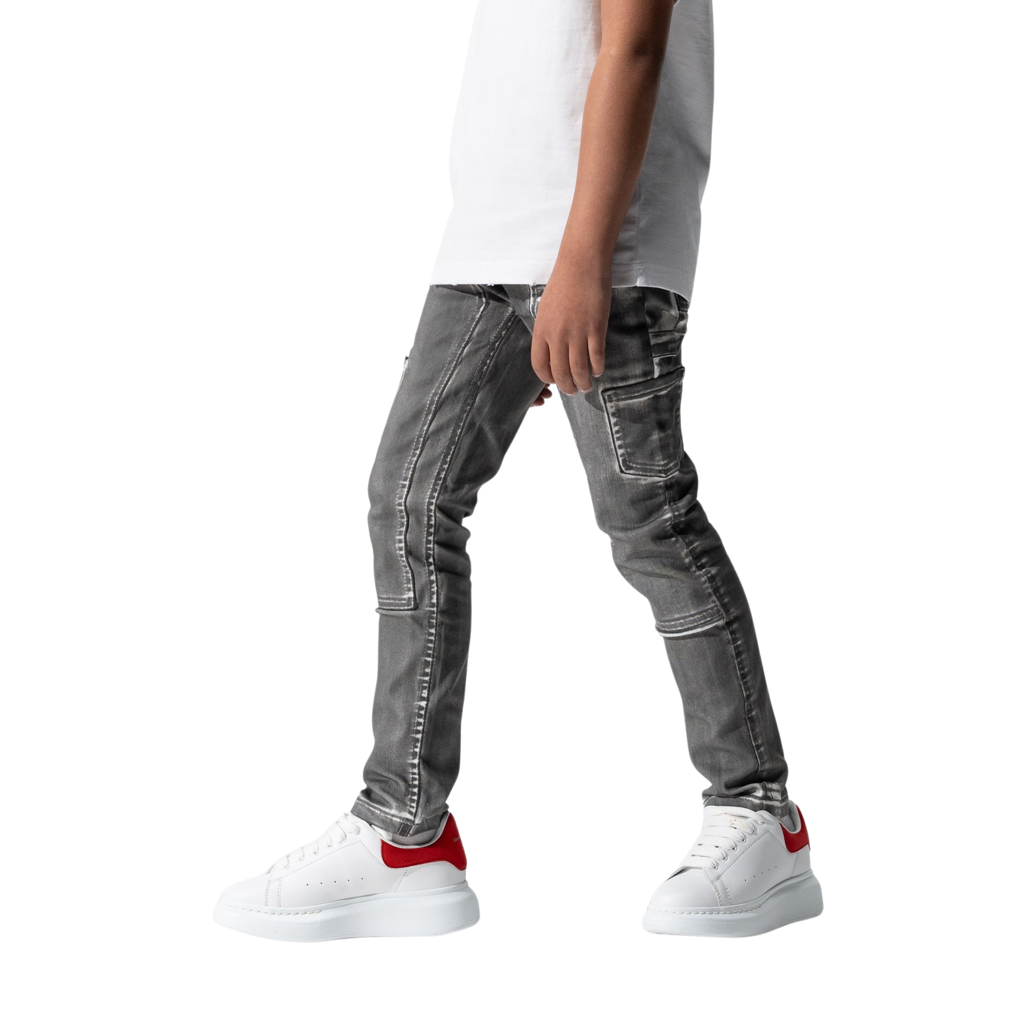 Kids Serenede "Tiburon" Jeans (Grey)