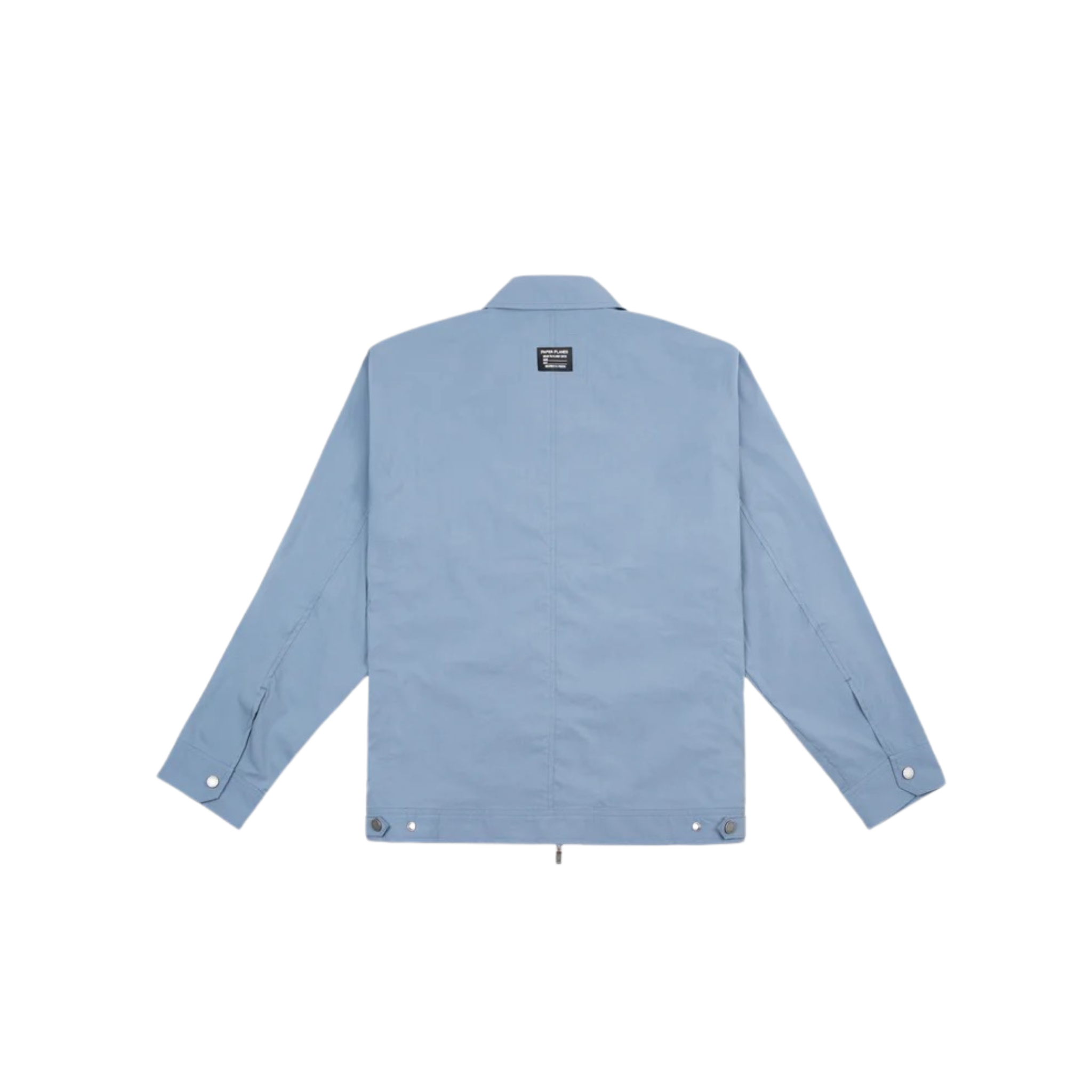 Paper Planes Logo Utility Jacket (Steel Blue) - Paper Plane